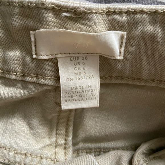 Beige Mom Jeans - Picture 2 of 2